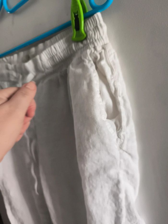 Pantalon blanc 42 jo - photo numéro 3