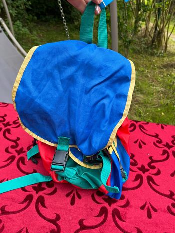 Petit sac a dos gouter multicolore