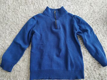 Pull bleu Vertbaudet 6 ans