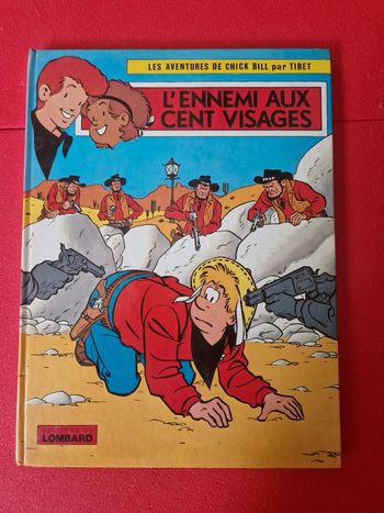 Bd chick bill, l ennemi aux cent visages