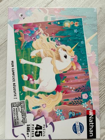 Puzzle licorne Nathan