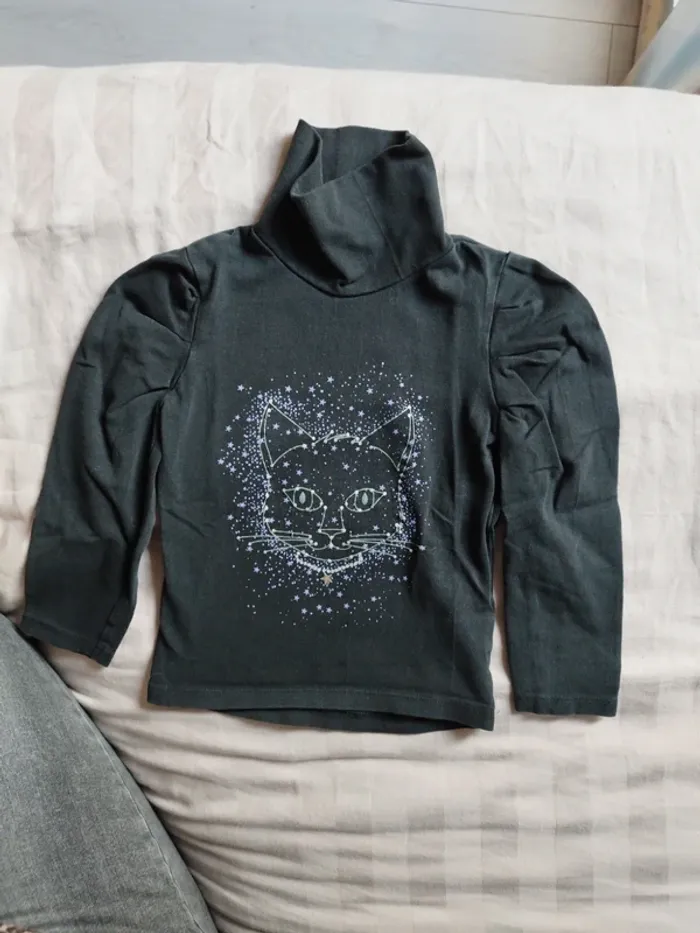 Pull léger col roulé 4 ans