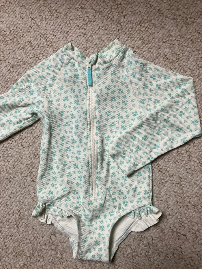 Combinaison de bain neuve 18 mois fille