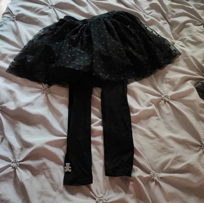 Leggings jupe fille 4 ans