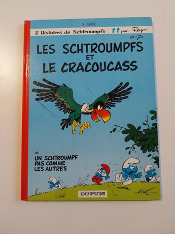BD les Schtroumpfs et le Cracoucass