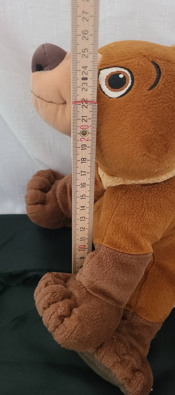 Peluche Koda ours DISNEY HASBRO 2003 Frère des ours 24 cm - photo numéro 2