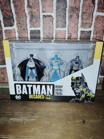 Coffret figurines Batman decades
