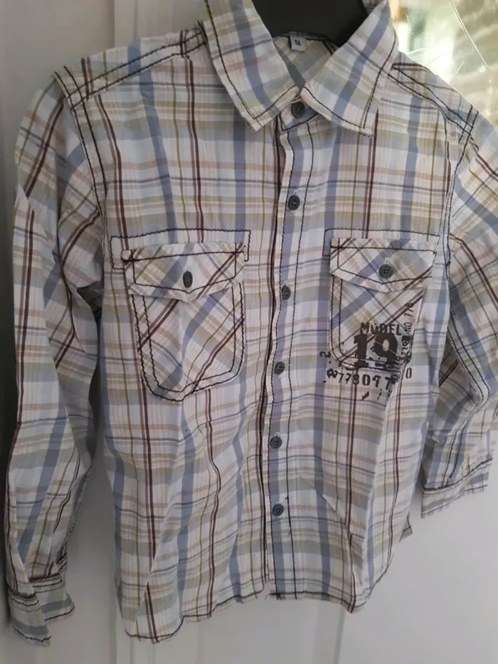 Chemise manches longues 5 ans