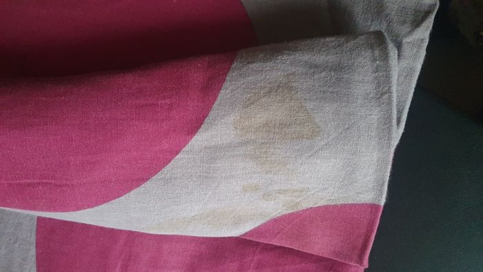 Parure de lit complète 6 pièces, 1 personne, bordeaux/grise - photo numéro 10