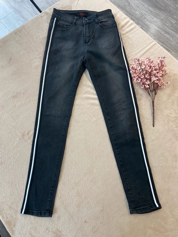 Jean slim taille haute femme 34 XS