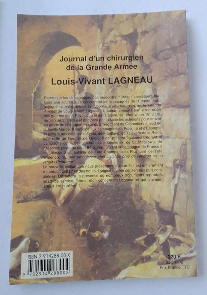 Journal d'un chirurgien de la Grande Armée Louis-Vivant Lagneau - photo numéro 2