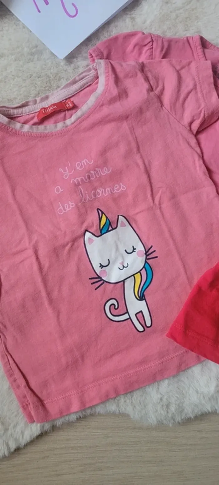 Lot de trois t-shirts - photo numéro 2