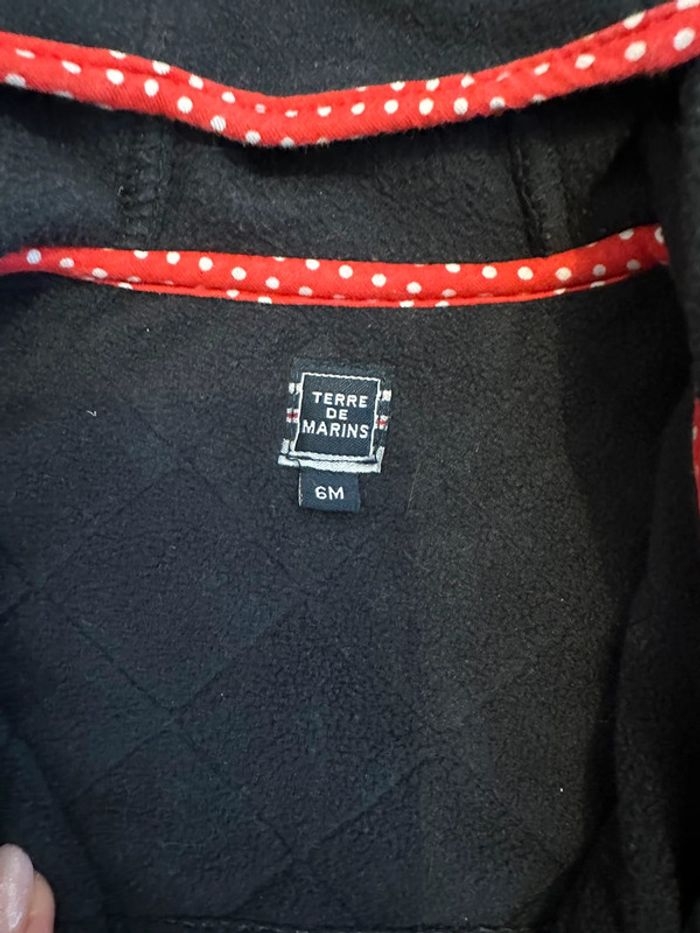 Gilet chaud à zip Terre de Marins 6 mois - photo numéro 4