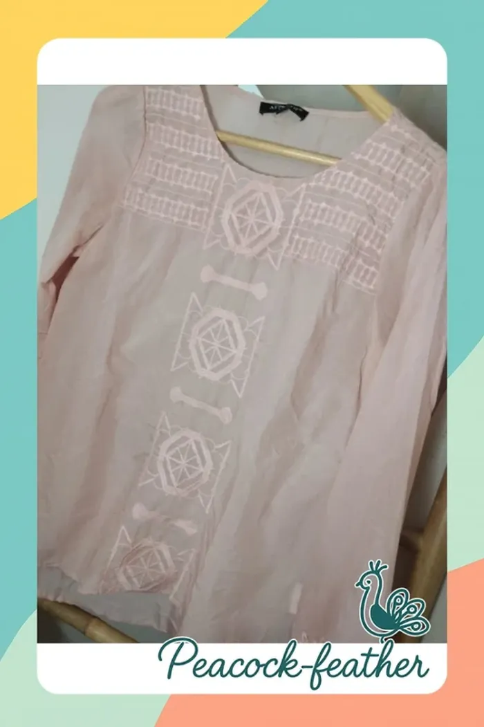 Blouse rose neuve 38 - photo numéro 6