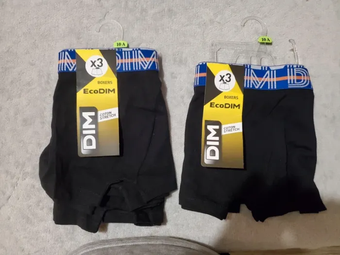 Lot de 6 boxer Dim 10 ans