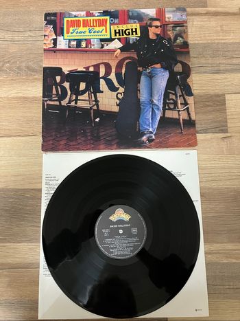 Vinyle 33 tours-David Hallyday-True Cool