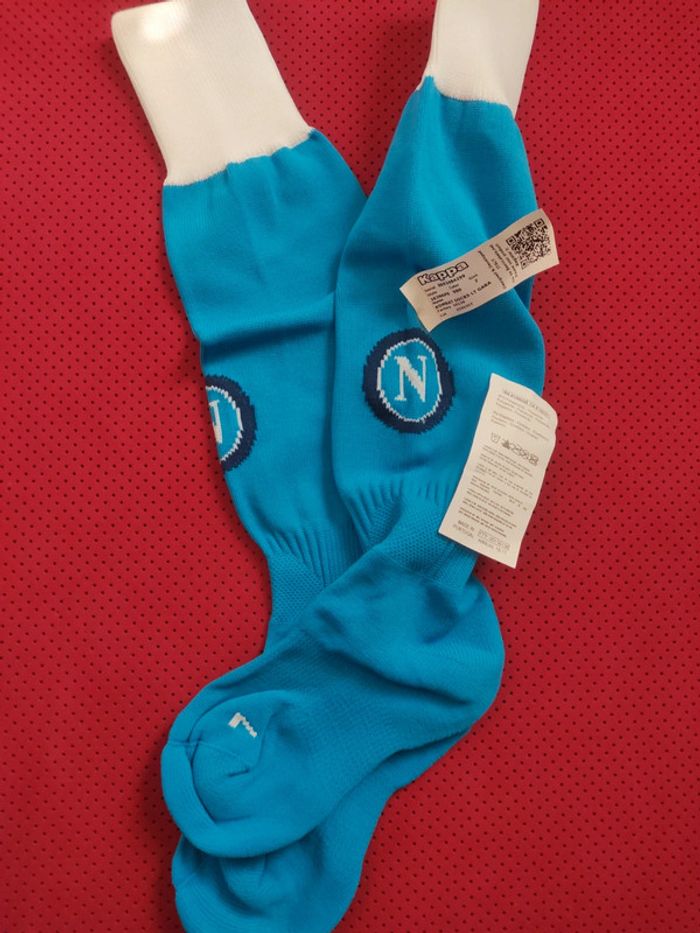 Chaussettes de foot Napoli, Kappa Authentique Officiel taille 31/34, Neuf