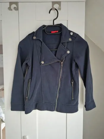 Veste blazer molletonnée enfant fille taille 10 ans