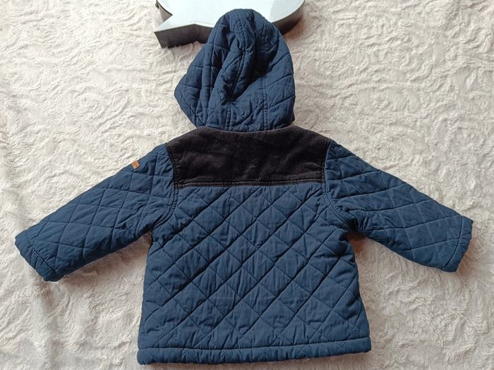 Manteau doudoune fourré avec capuche Garçon 12 mois Kiabi - photo numéro 8