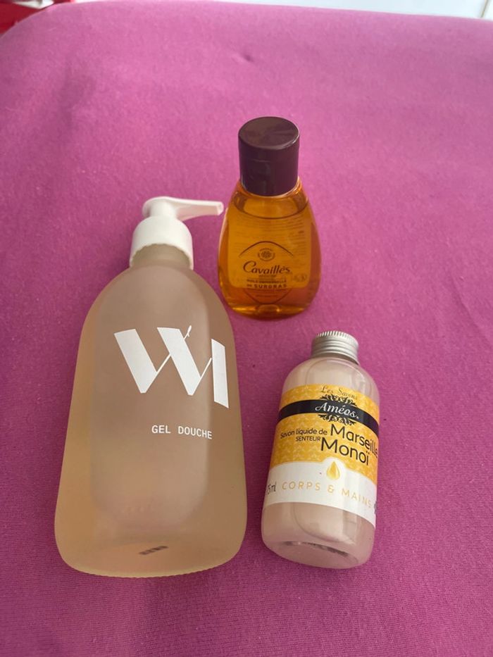 3 gels douche