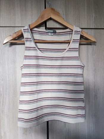 Débardeur sport rose pâle t 34 / Decathlon création