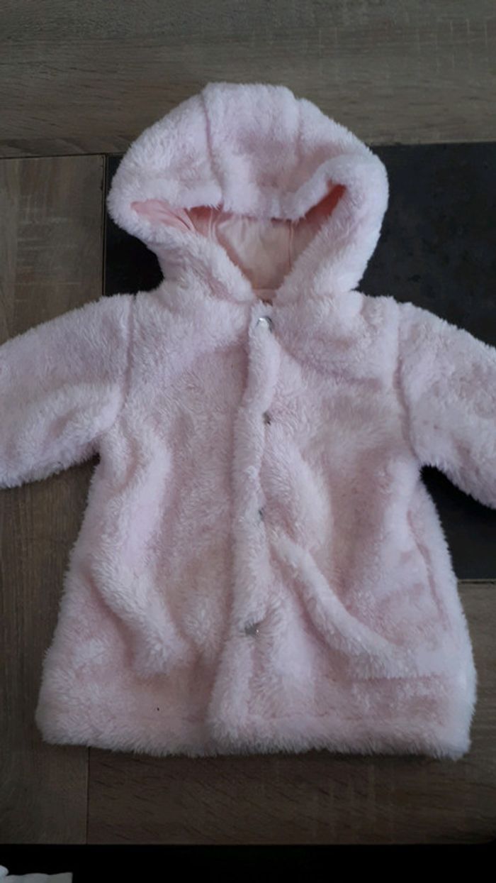 Veste fausse fourrure