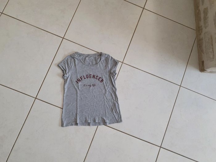 T-shirt MC fille 12 ans gemo u13