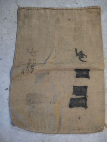 Sac en toile de jute Vintage 🤎