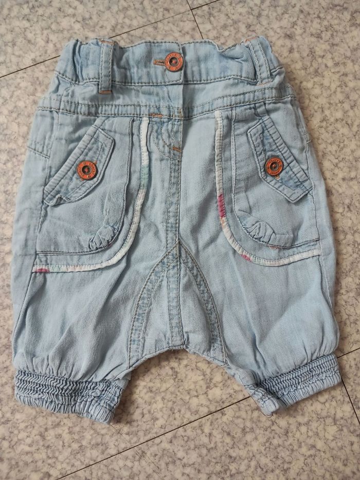 Short en jean 6 mois