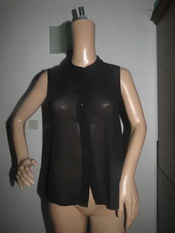 Chemise transparente taille S femme 