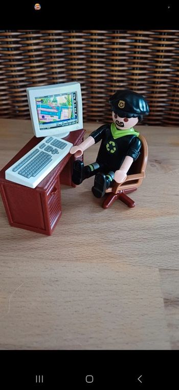 Journée au bureau playmobil