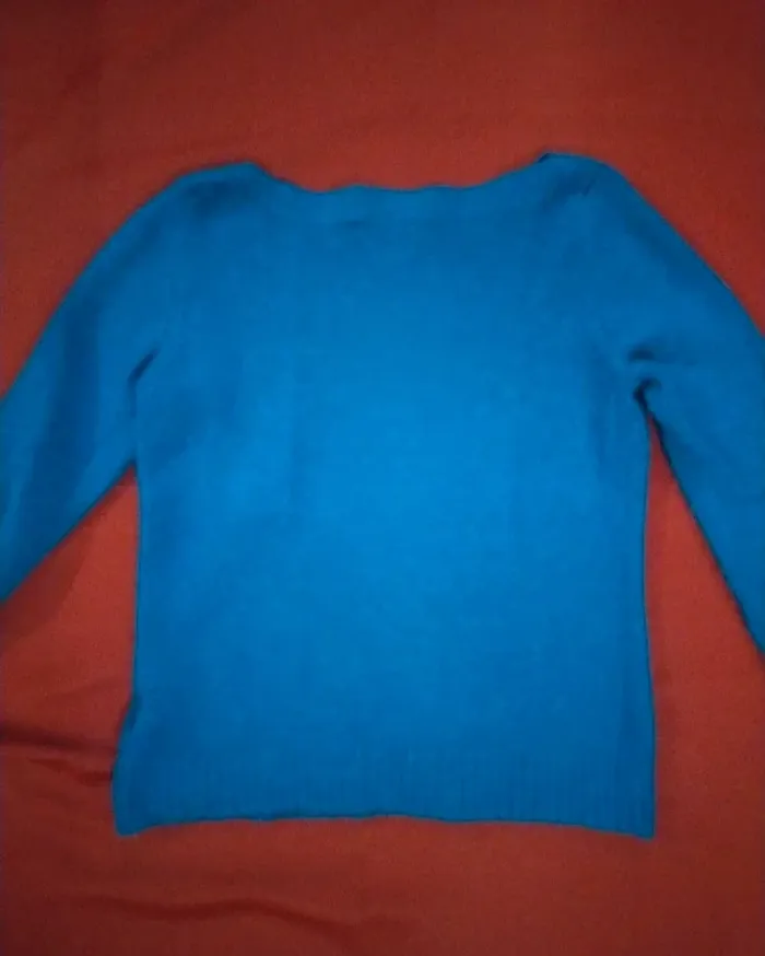 Pull over col rond large ouleurs bleu
Taille S
Sweat chaud - photo numéro 4