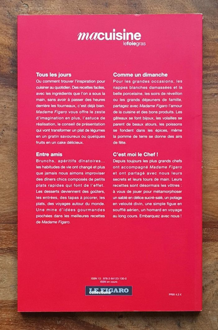 Ma cuisine Le Foie Gras Madame Figaro N°3 - photo numéro 2