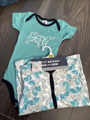 Pyjama petit bateau + body