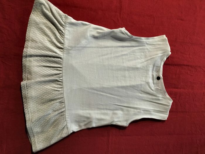 Débardeur tunique blanc 8 ans IKKS - photo numéro 6