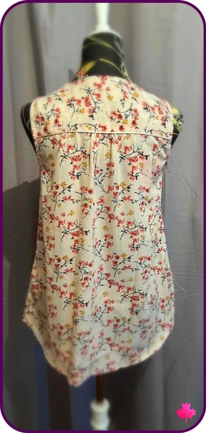 🌷sublime blouse fleurie 🌷 - photo numéro 3