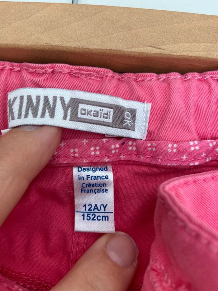 Pantacourt Skinny Okaïdi 12 ans - photo numéro 3