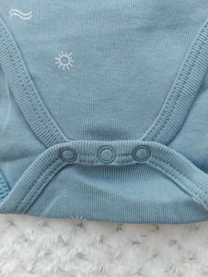 🔸Body Bleu Sans Manches Garçon - Kiabi 24 Mois🔸 - photo numéro 5