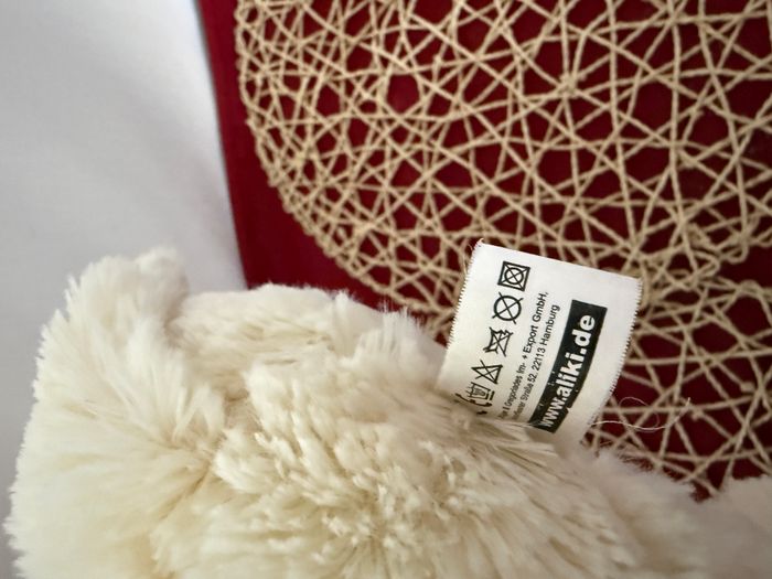 Peluche Loup chien Crème - photo numéro 5