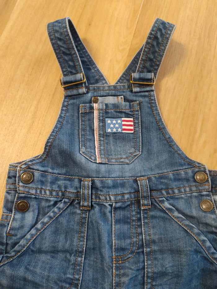 Salopette jeans tape à l'oeil 2 ans