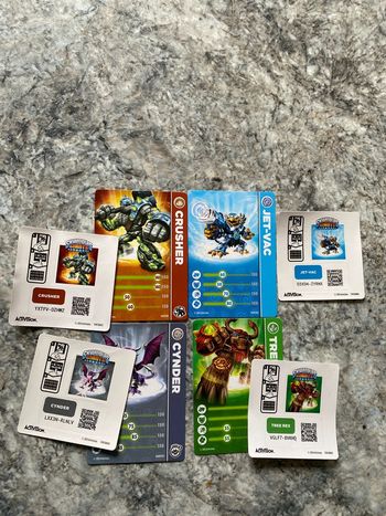Cartes Skylanders giants
