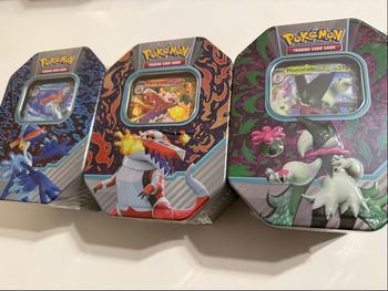 Lot de 3 pokebox Paldea Miscarade - Palmaval - Flamigator