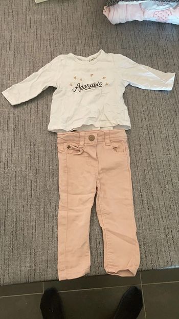 Ensemble tape à l’œil 3 mois