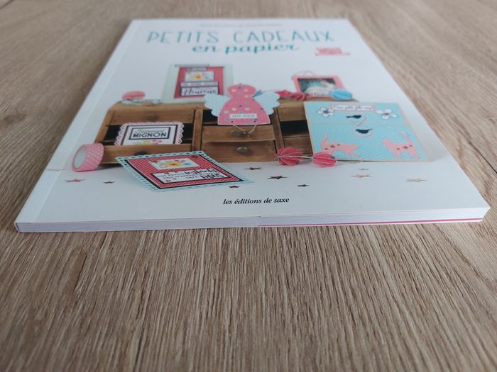 Livre "Petits cadeaux en papier" Sylvie Boudeau Vanillejolie - photo numéro 4