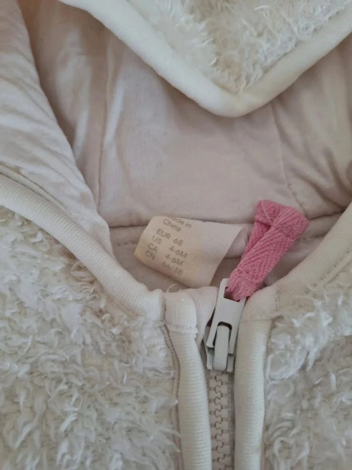 Gilet tout doux Hello Kitty 4-6 mois H&M - photo numéro 6