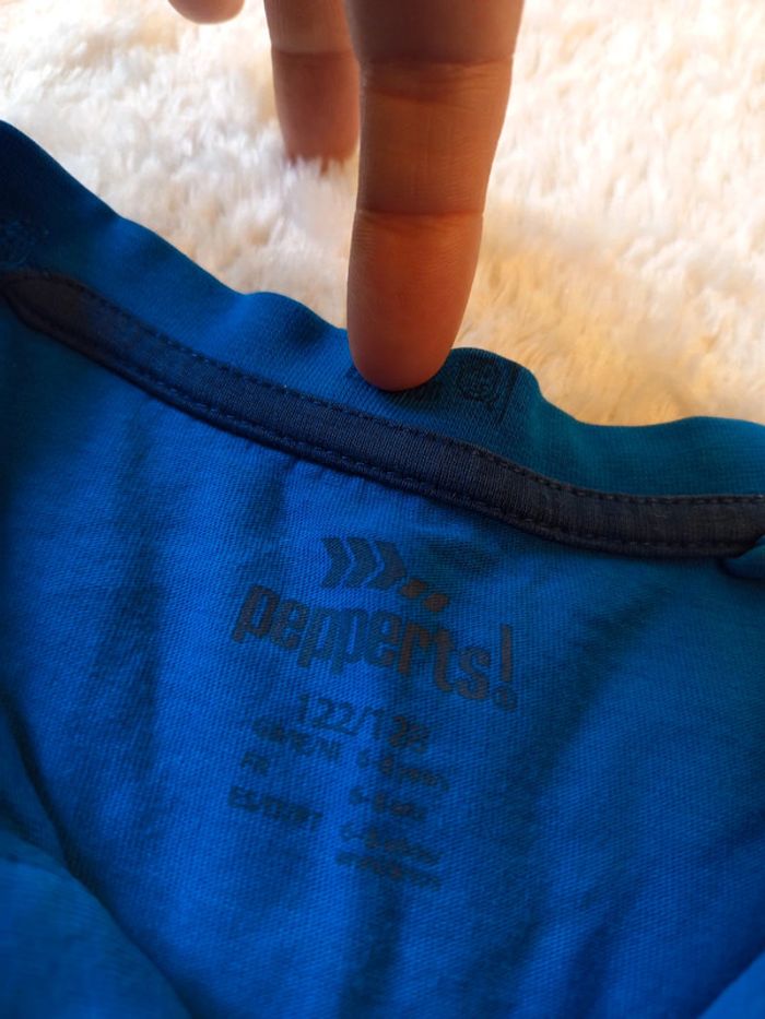 T-shirt manches longues col tunisien Pepperts en 6-8 ans - photo numéro 2