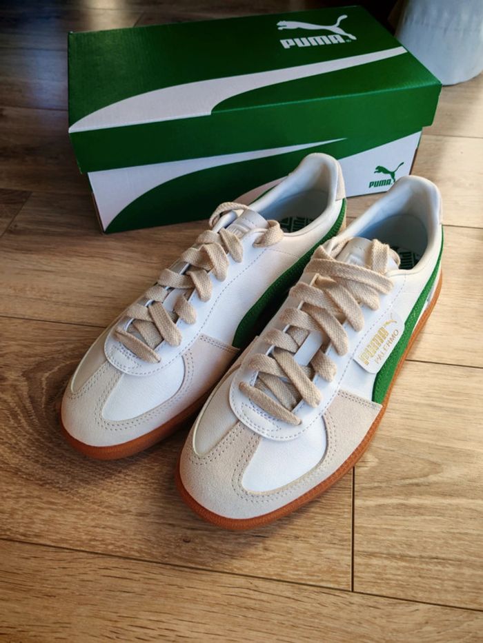 Puma Palermo 42 femme verte - photo numéro 4
