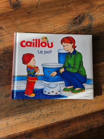 Livre Caillou Le pot