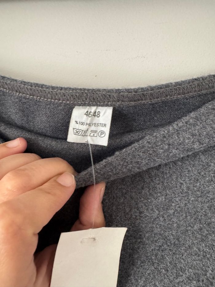 👗 jupe taille haute - grise - femme - taille 46/48- neuf - je ne sais quoi - photo numéro 3