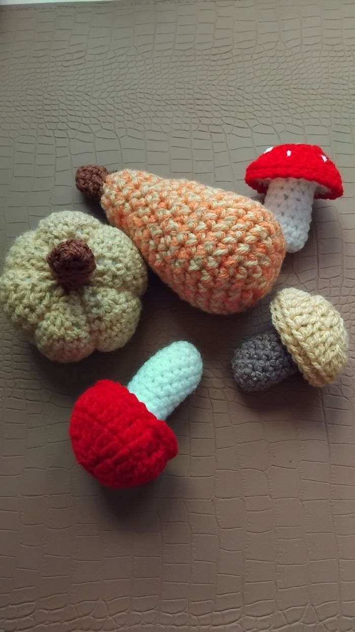 Dînette crochet automne